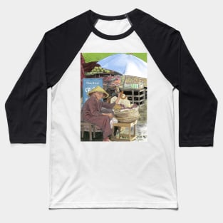 Marketplace Hoi An, Vietnam Baseball T-Shirt